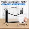 Binditek 5 Pack Plastic Expanding Folders, Expandable Document Folder with