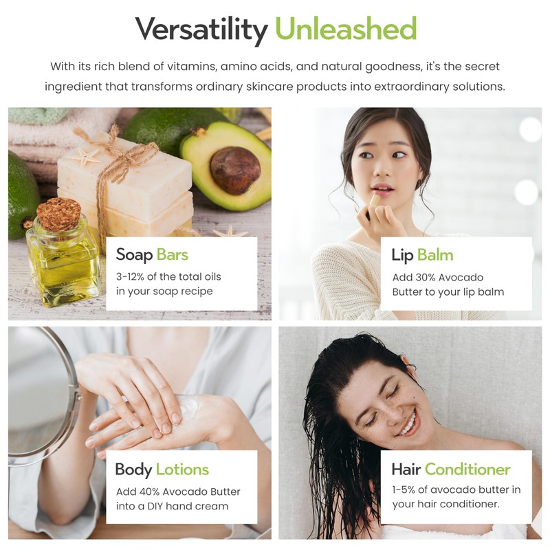 Freshskin Beauty LTD | 250g Avocado Butter - Cosmetic Grade