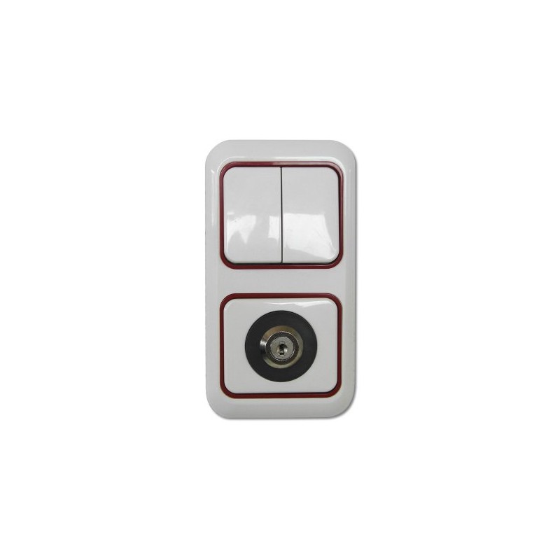EMZ 101829 Socket Lock with 2 Keys