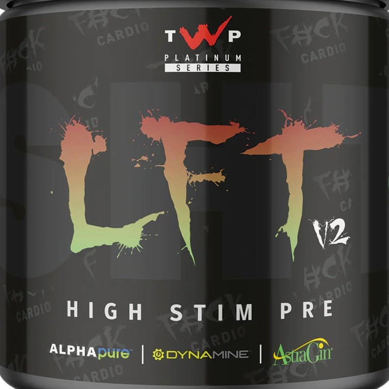 TWP Nutrition Platinum Series LFT V2, High Stim Strong Pre