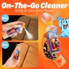 PeerBasics Gunk Getter - Travel Spray Bottle With Microfiber Cap