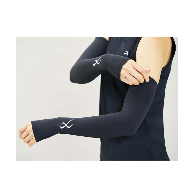 CW-X (シーダブリューエックス/ワコール) Arm Cover (Finger Hang Type), Sweat Absorbent, Quick
