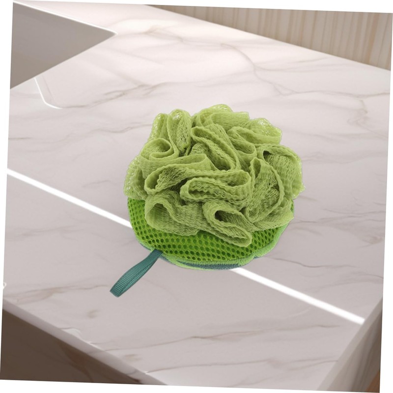 Esponja Exfoliante Corporal de Sandía 2 Piezas Poliéster Verde