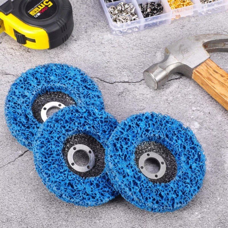 Darklove 5pcs Discos Abrasivos De Desoxidación Metal Rueda Pulidora