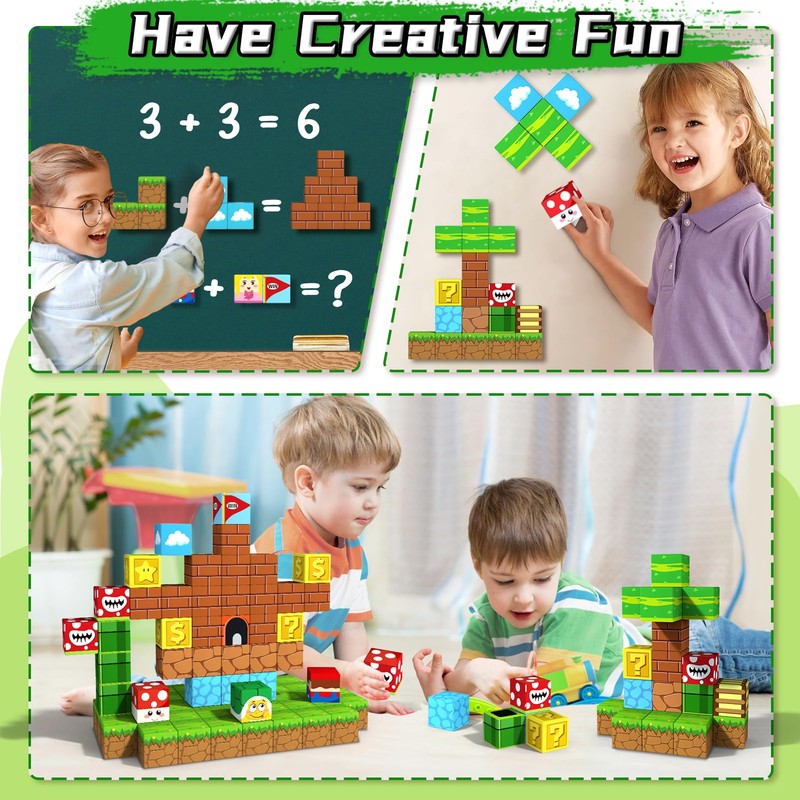 obakaer Magnetic Building Blocks Building Toy Magnetic Toy