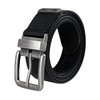 Dickies 38MM Reversible Belt, Black/Black, Medium (34-36)