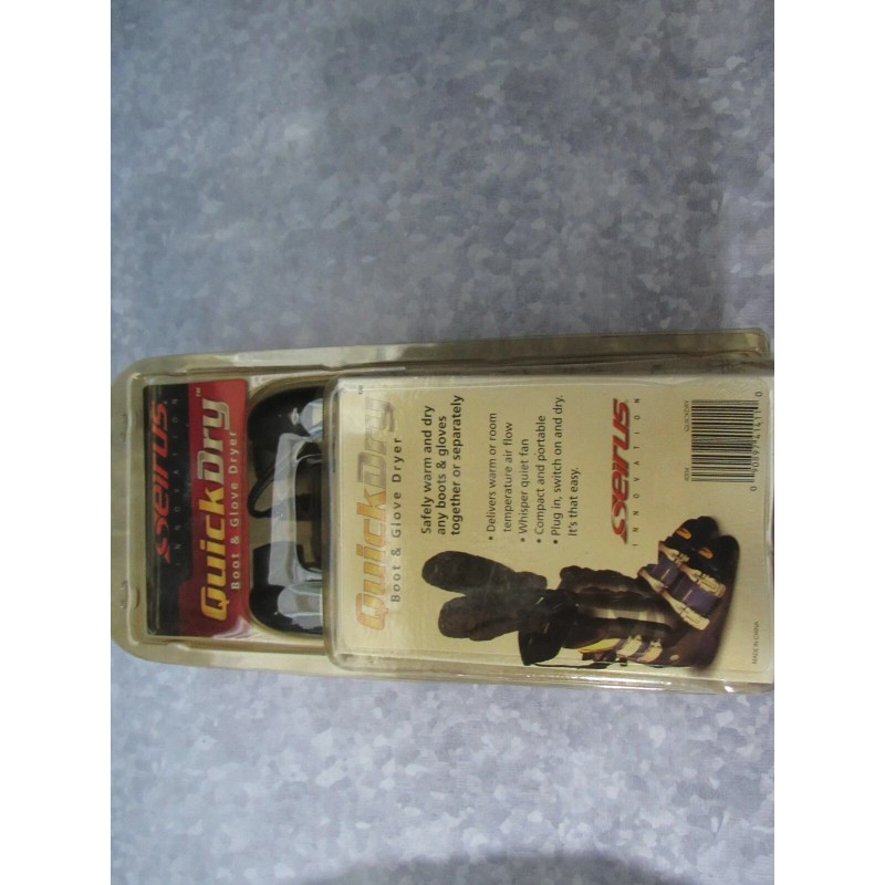 Seirus Innovation Quick Dry Compact Travel Portable Boot and Glove