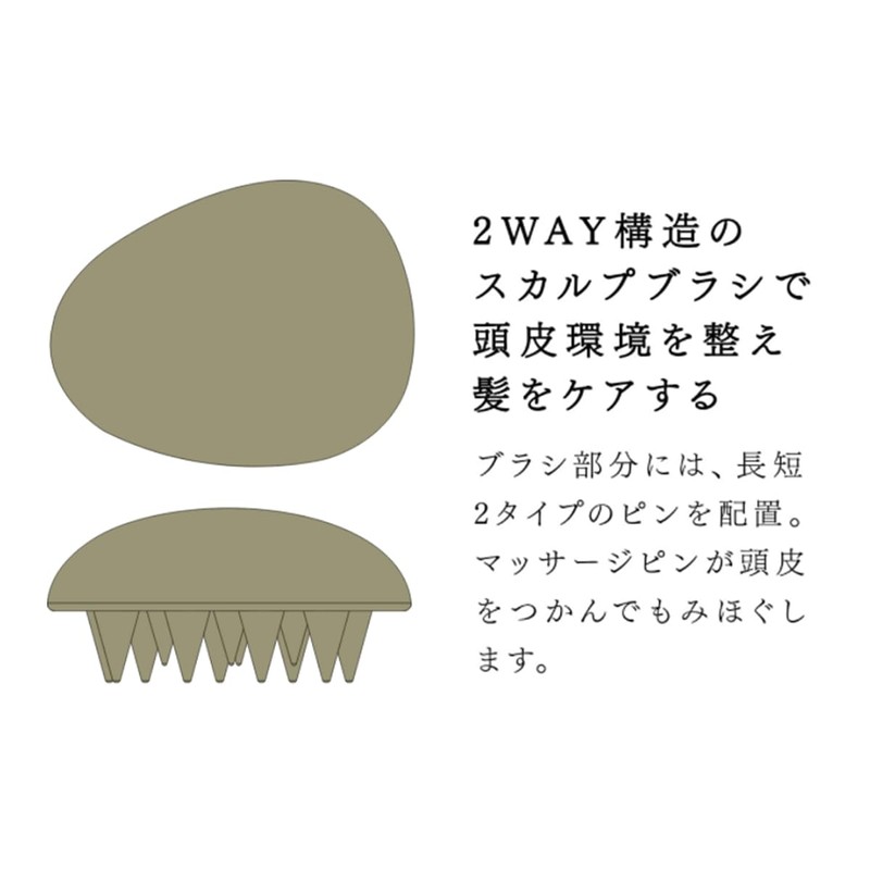 AKNIR Scalp Brush, Hard Type, Tangle Teaser, Shampoo, Hair, Silky