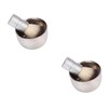 Healeved 2pcs Shaving Brush Shaving Bowl Shaving Soap Bowl Shaving