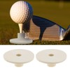 YINETTECH 5pcs Golf Rubber Pad Holders Golf Ball Rubber Tees