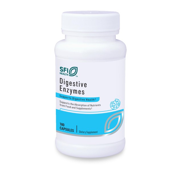 Klaire Labs SFI Health Digestive Enzymes - Gut Health Supplements