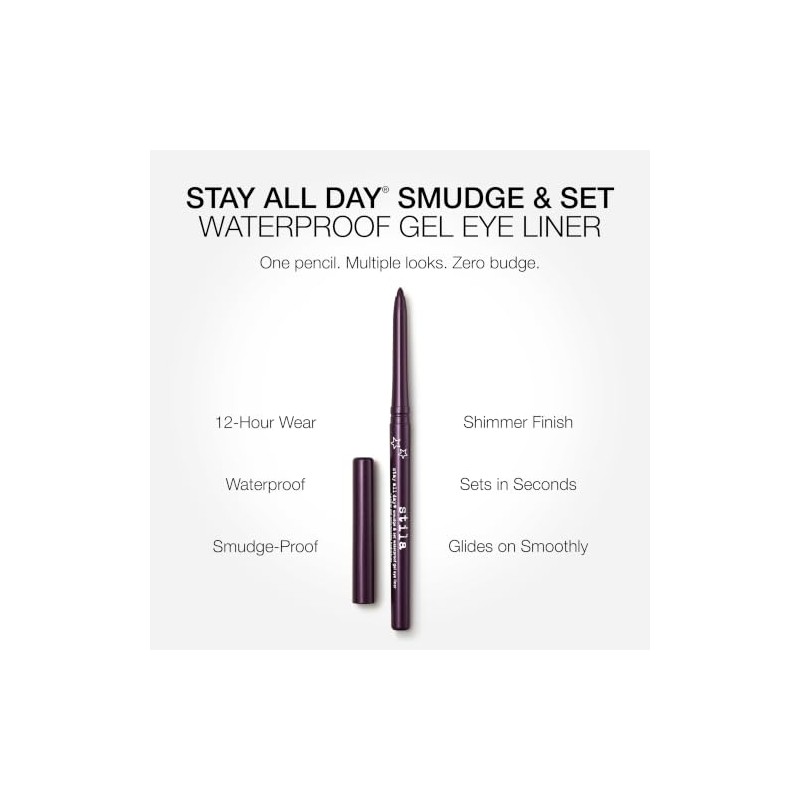 Stay All Day Smudge and Set Waterproof Gel Eye Liner