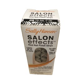 Sally Hansen Salon Effects Real Nail Polish Strips 16 Strips - 430 Tri-Bal It On