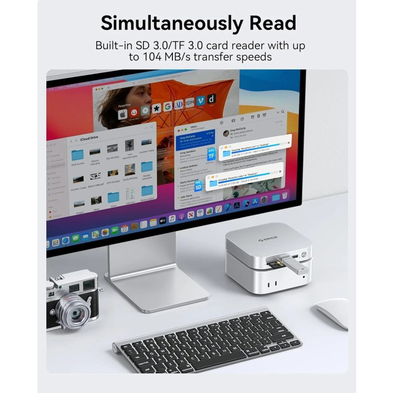 ORICO 9 IN1 40G/10G Mac Mini M4 USB Hub Compatibility