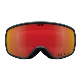 Giro Balance II Ski Goggles - Snowboard Goggles for Men, Women and Youth - Dark Shark Streaker Strap with Vivid Ember Lens