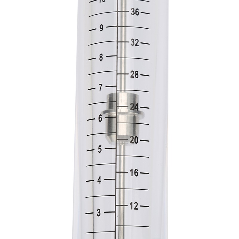 LZM-20G 1-10GPM Acrylic Plexiglass Tube Type Liquid Flowmeter Flow Meter