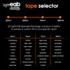 d3 Light Rip EAB Spandex Bandage Hand-Tearable Black 75mm x