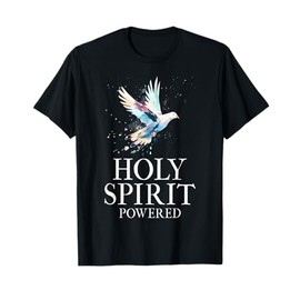 Christian White Dove Bird Watercolour Holy Spirit T-Shirt