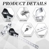 Geetery 4 Pcs Exhaust Hangers Muffler Hanger Swivel Tail Pipe