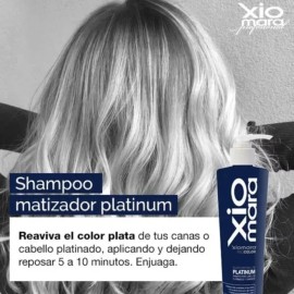 Xiomara Shampoo Matizador Platinum Mechas Bayalage 250ml