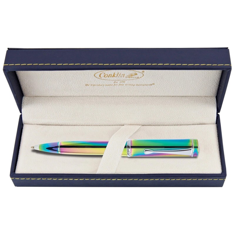 Conklin Duragraph Ballpoint Pen - Rainbow, With Medium Tip (CK71915)
