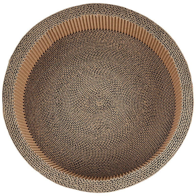 mju Claw Sharpener Gari Gari Circle, Scratcher, Interior, Brown, Regular