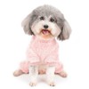 Zunea Winter Dog Pyjamas for Small Dogs Fuzzy Warm Fleece