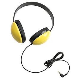 Califone 2800-YL - Auriculares de Diadema, Color Amarillo