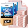 Curera Chucks Premium Disposable Underpads 17”x24” [100-Count] Ultra Absorbent Chux