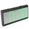 Alarm Clock LED Digital Display Mirror USB Charging Desktop Clock