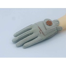 COPPER TECH Plus Men's Golf Gloves ONE Size FIT Most Worn ON Left Hand by Copper Tech (Khaki/Khaki, Large)