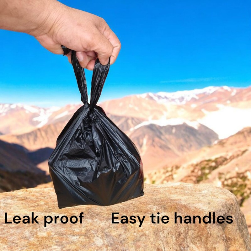 JOKOLO Adult Nappy Bags 20% Thicker Sacks, Easy Tie Handles,