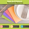 ecoLiving Compostable Sponge Cleaning Cloths - Dishcloth - Eco Friendly