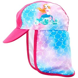 Playshoes Swimming Cap Headgear Unisex Children, Mermaid, 49, mermaid