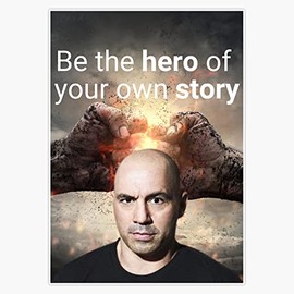 Magnet Joe Rogan, Quote Magnetic Vinyl Sticker 5"
