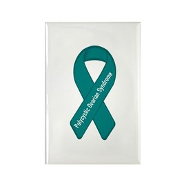 CafePress PCOS Rectangle Magnet, 3"x2" Refrigerator Magnet