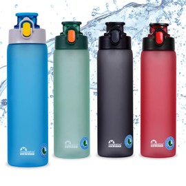 Majestic Sport Okosei Water Bottle, 750 ml, BPA-Free, Tritan, Gym Bottle, Sports Bottle for Bicycle, Outdoor, Fitness, Lightweight, Shockproof, Reusable, Blue