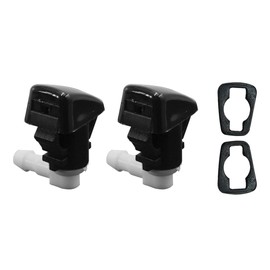 EDIETH 68102968AB 68102968AA 55112832AA 68145941AA Windshield Washer Nozzles Kit (2 Nozzles + 2 Gaskets) for Jeep Cherokee 2014-2023 for Chrysler 200 2015-2017 Easy to Install