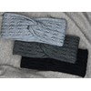 Headband Lined Warm Women's Hair Band, Twist Design with Soft