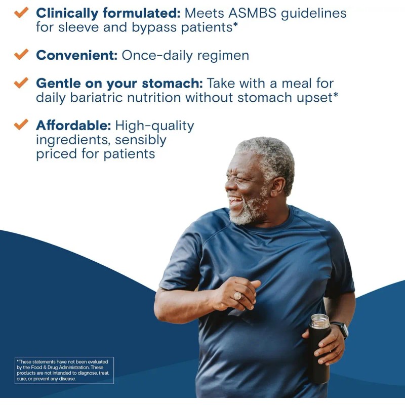 Bariatric Fusion Multivitaminas Postbariátricas Hierro B12 Cápsulas