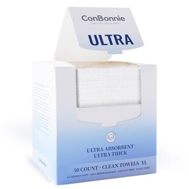 Toallas faciales, toalla facial desechable XL, Ultra Ed., 10 × 12 Toallas faciales de base biológica, toallitas faciales grandes suaves y extra gruesas, toallitas secas desmaquillantes para todo