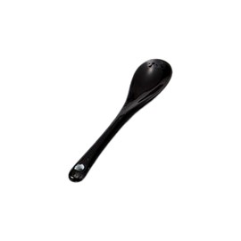Yamashita Kogei 745534051 Spoon, Simple Black Spoon, 4.7 x 0.9 inches (12 x 2.3 cm)