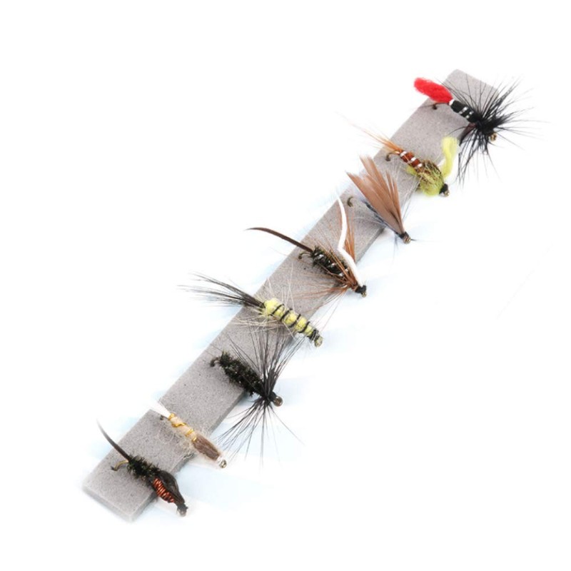 ANCLLO Pack of 12 Top Rated Dry/Nymph/Streamer Fly Fishing Fly