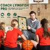Basketball Dry Erase Coaches Clipboard，Waterproof Basketball Clipboard for Coaches Double-Sided
