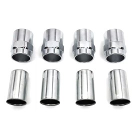 AAOK "Zinc" VALVE SPRING COVER SET for 1941 - 1973 Harley 45 & Servi-Car Motors