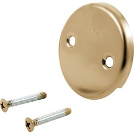 Delta Faucet RP31556CZ Overflow Plate and Screws, Champagne Bronze