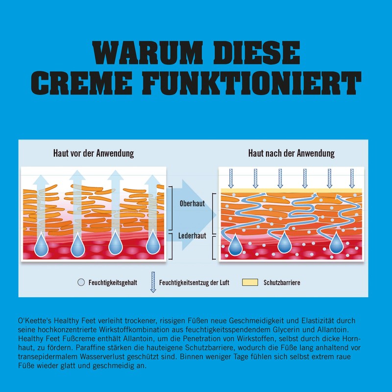 O'Keeffe's Healthy Feet Foot Cream Tube 85 ml