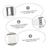 Healifty 100Pcs Bandage Clip Bandage Wrap Clips Stretch Metal Clips