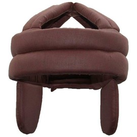 BlioHealth Head Protection, Lightweight, Headgear, Shock Absorption, Nursing Equipment (Brown, Ear Flaps Type)