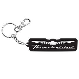 iPick Image for Ford Thunderbird Custom Laser Cut with UV Full-Color Printing Acrylic Charm Key Chain